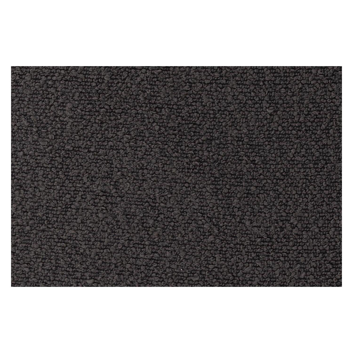 Goossens hocker Leia in boucle antraciet