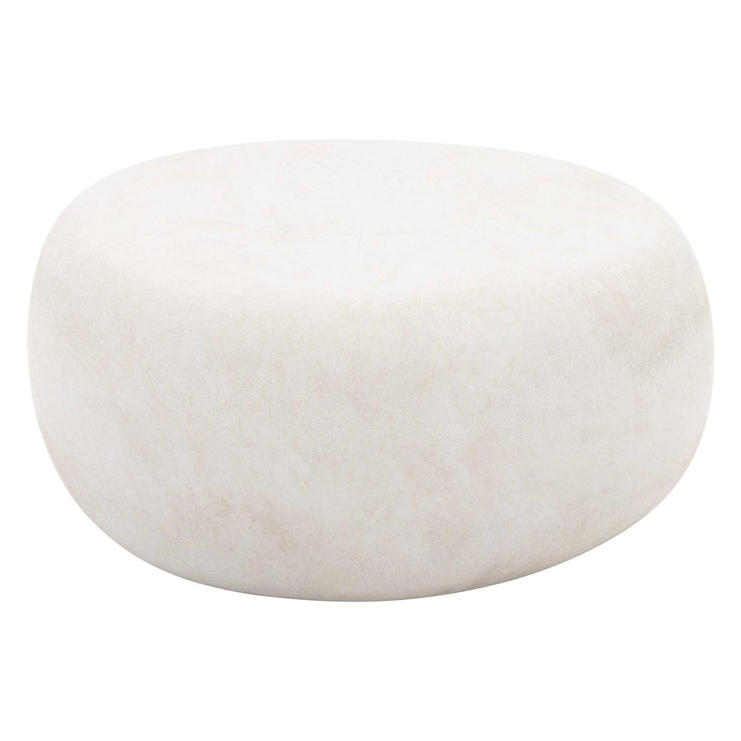 Goossens Bijzettafel Pebble, 65 x 49 cm