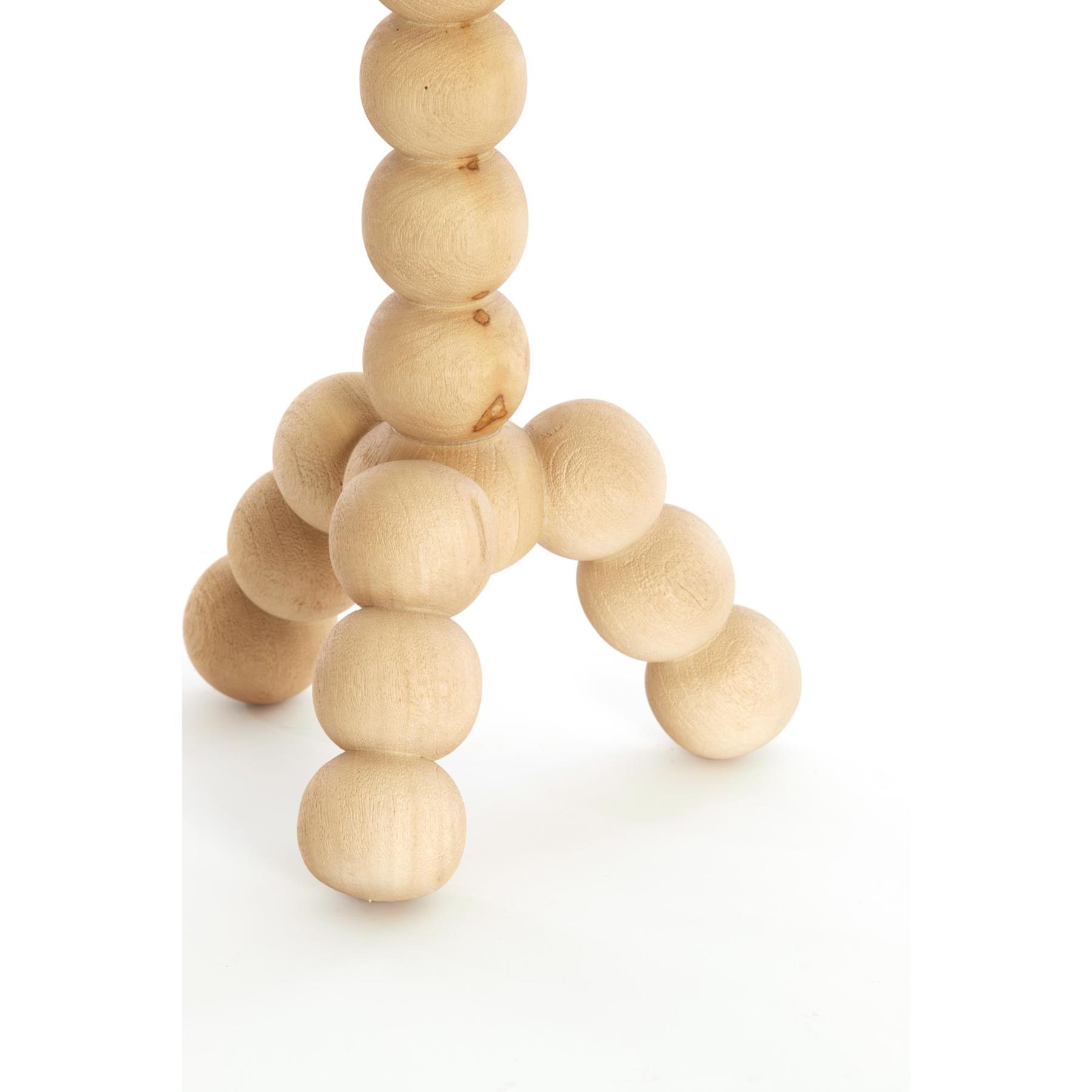Light & Living Bijzettafel Veglio - Naturel - Ø35cm