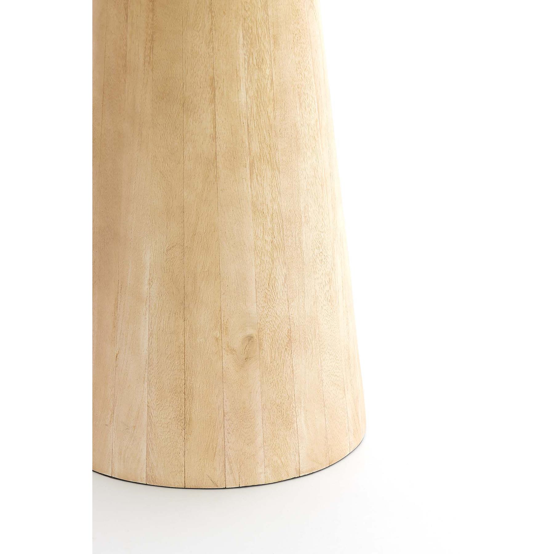 Light & Living Light&living Bijzettafel 45x45x59 cm DEGO mat naturel