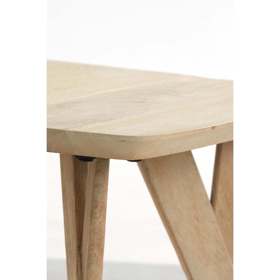 Light&living Bijzettafel 50x50x42 cm QUENZA mango hout naturel