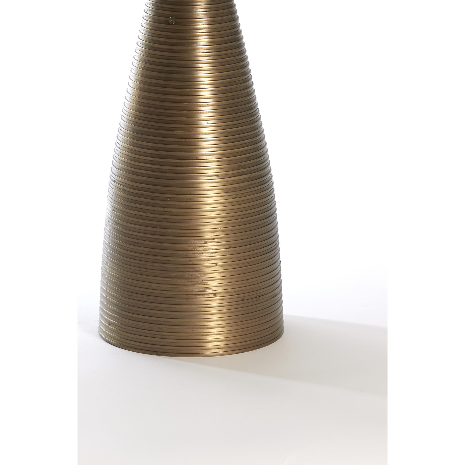 Light&living Bijzettafel Ø52x59 cm BAHIA rood agaat+antiek brons