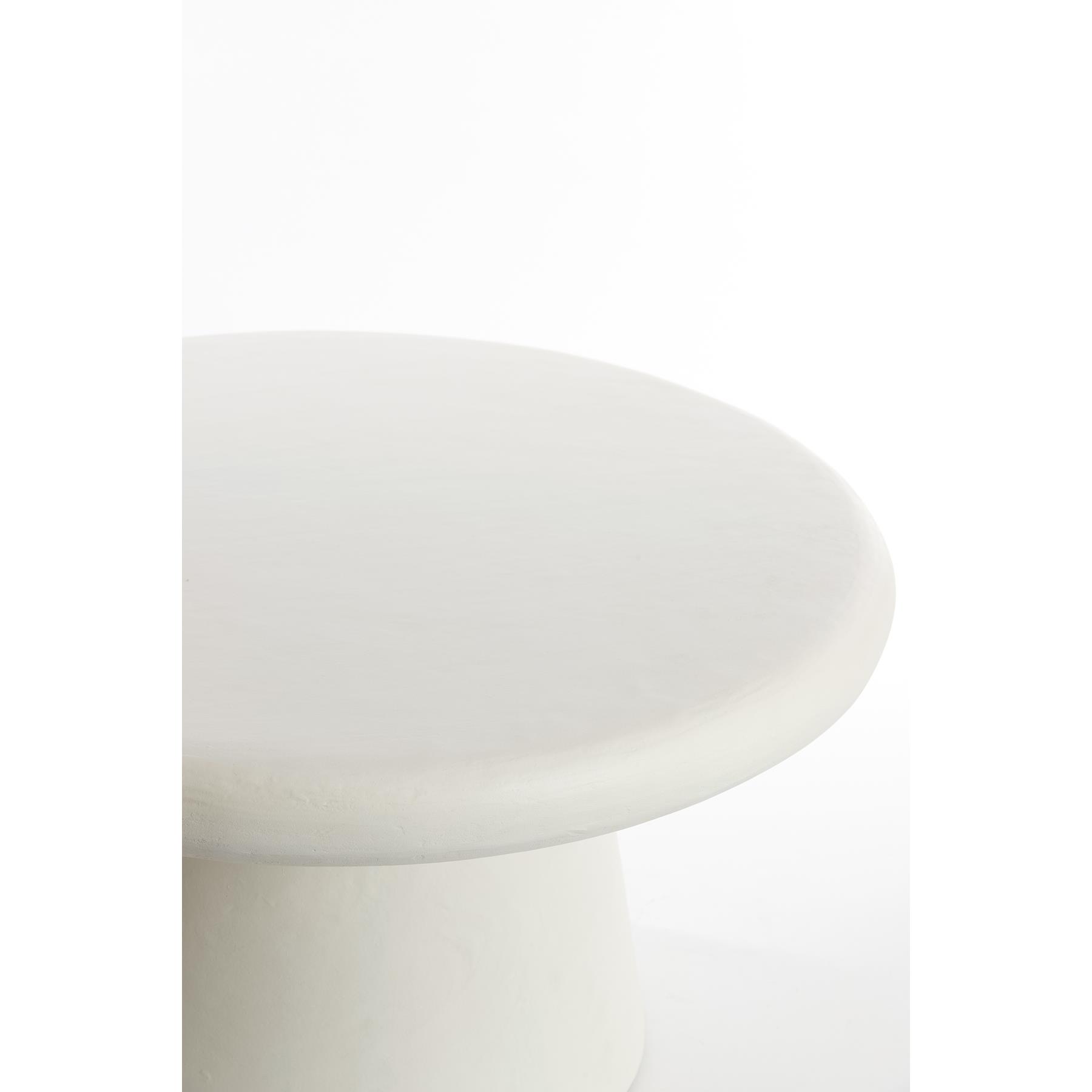 Light & Living Light&living Salontafel Ø70x38 cm KULONA crème