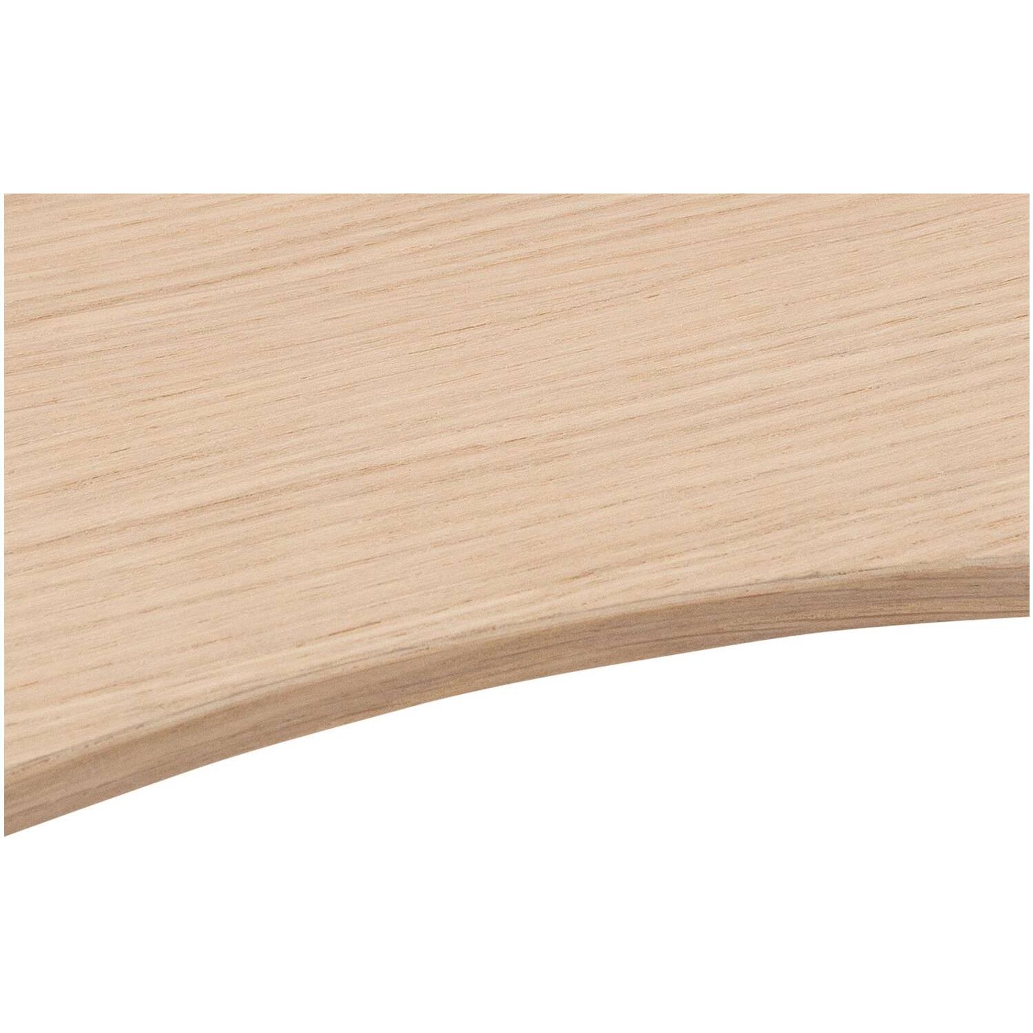 Goossens Salontafel Saya in Eiken olie wit