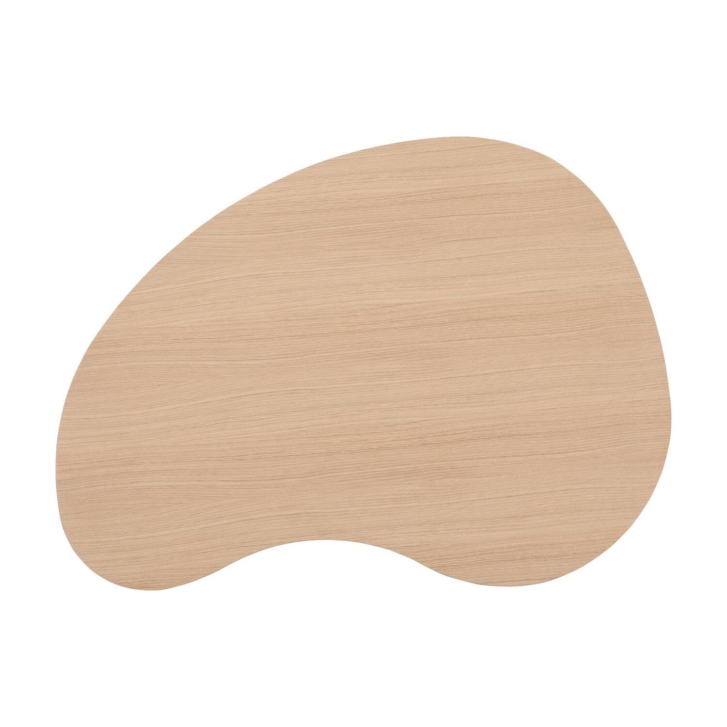Goossens Salontafel Saya in Eiken olie wit