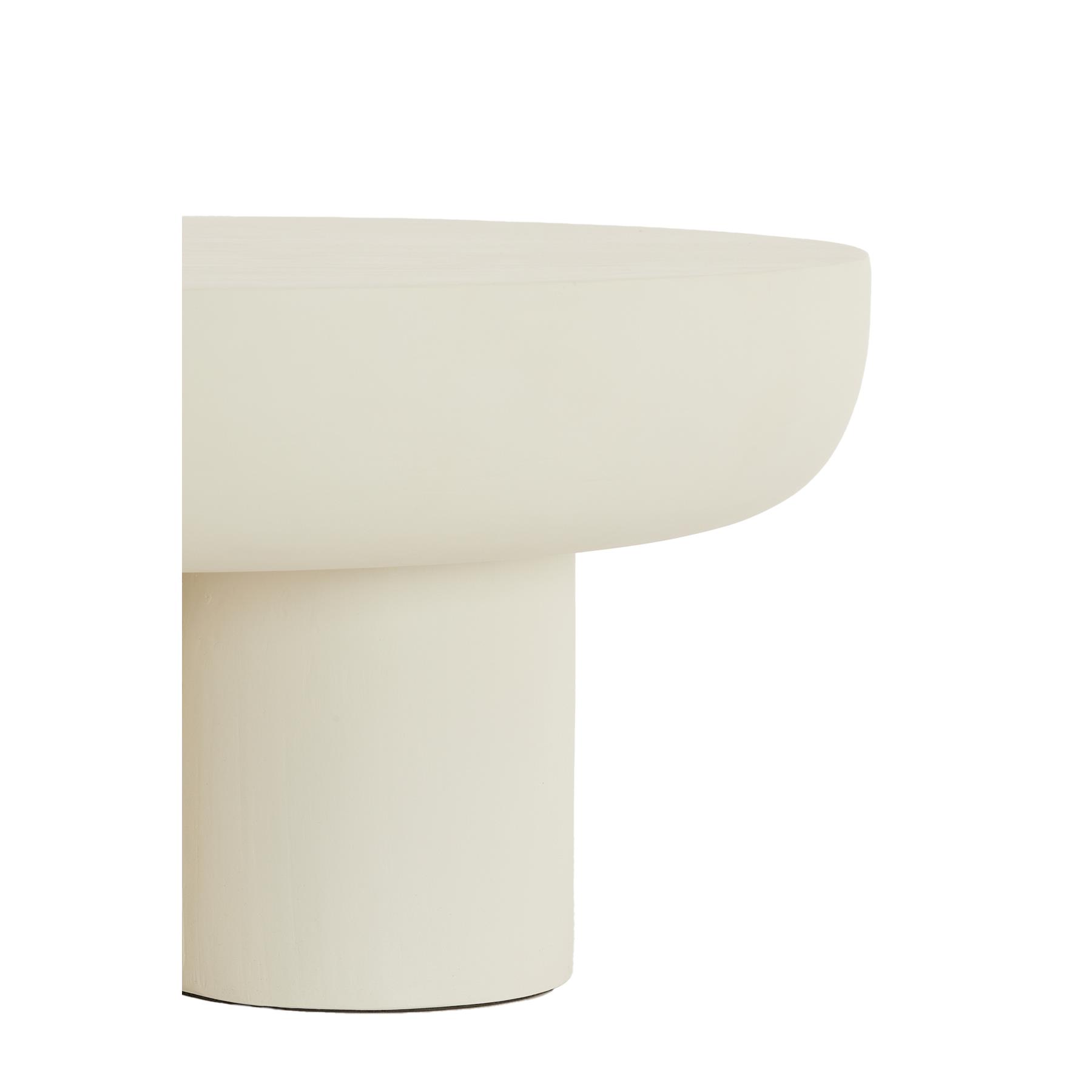 Light & Living Light&living Salontafel Ø70x35 cm MIZUHO crème