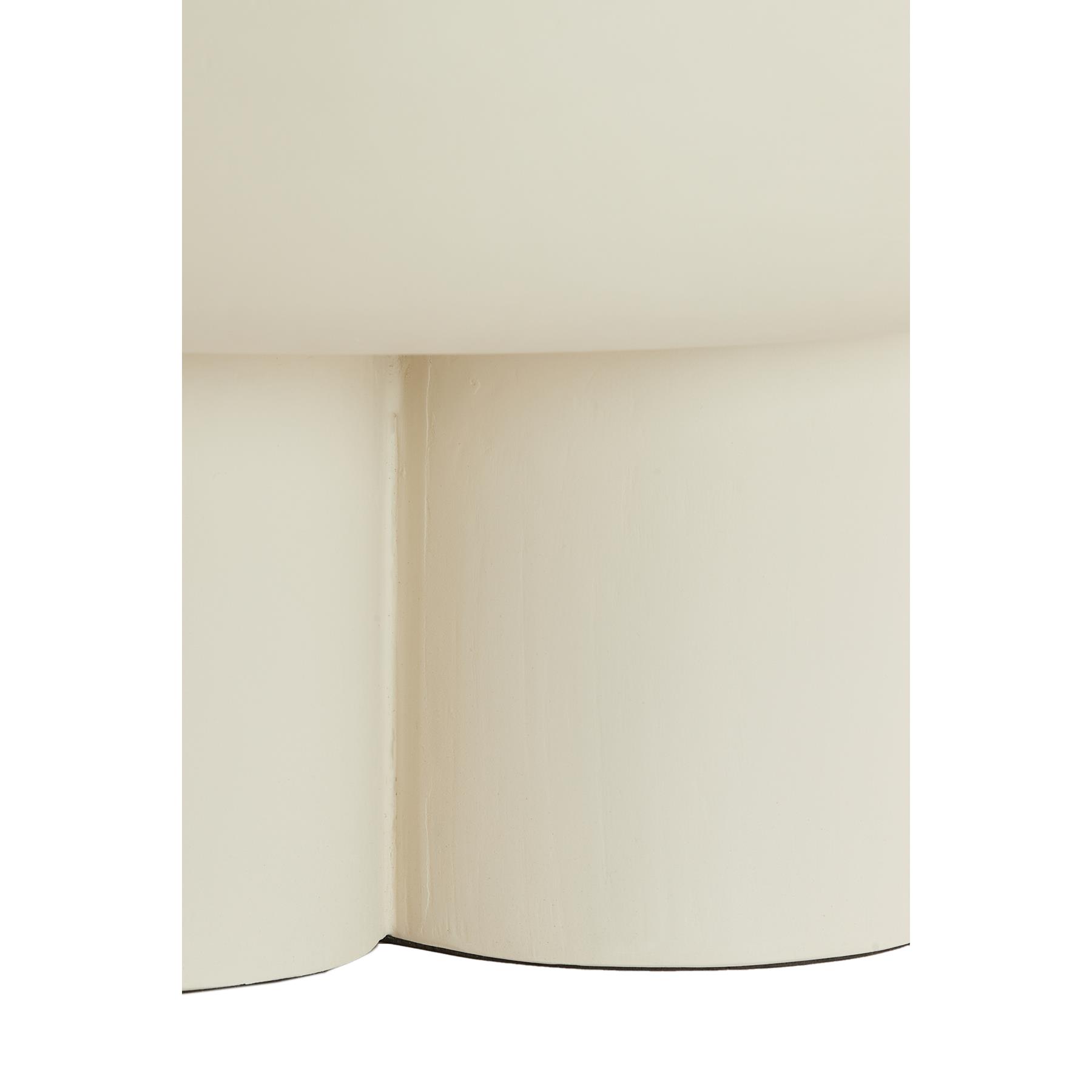 Light & Living Light&living Salontafel Ø70x35 cm MIZUHO crème