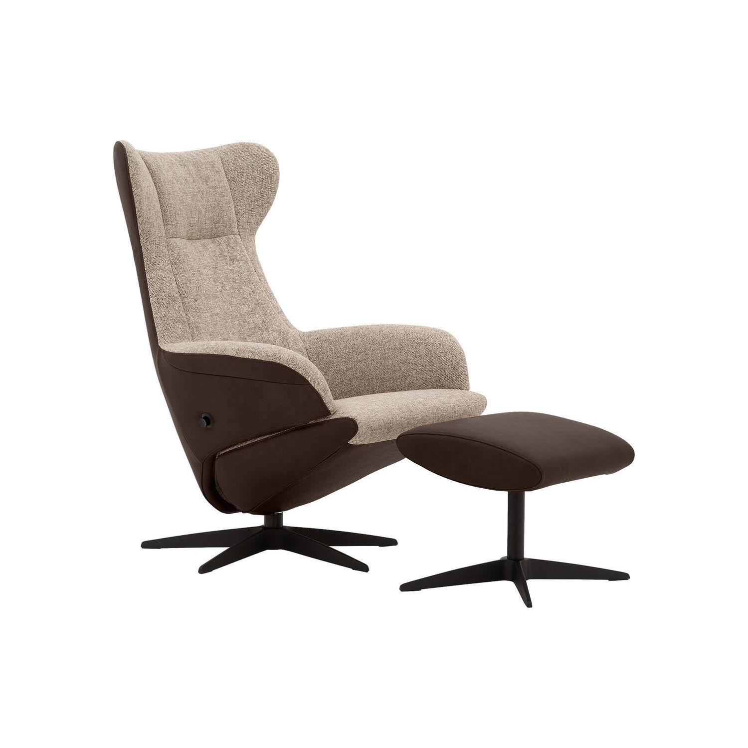 Goossens Excellent Relaxstoel Avec, Relaxfauteuil met