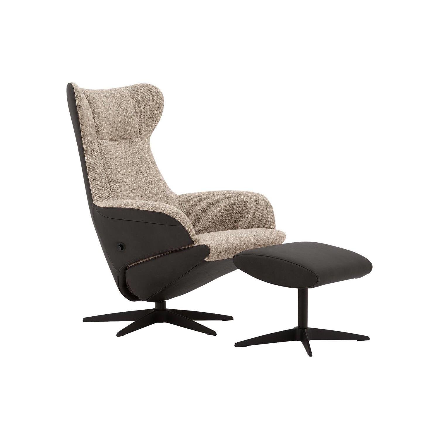 Goossens Excellent Relaxstoel Avec, Relaxfauteuil met