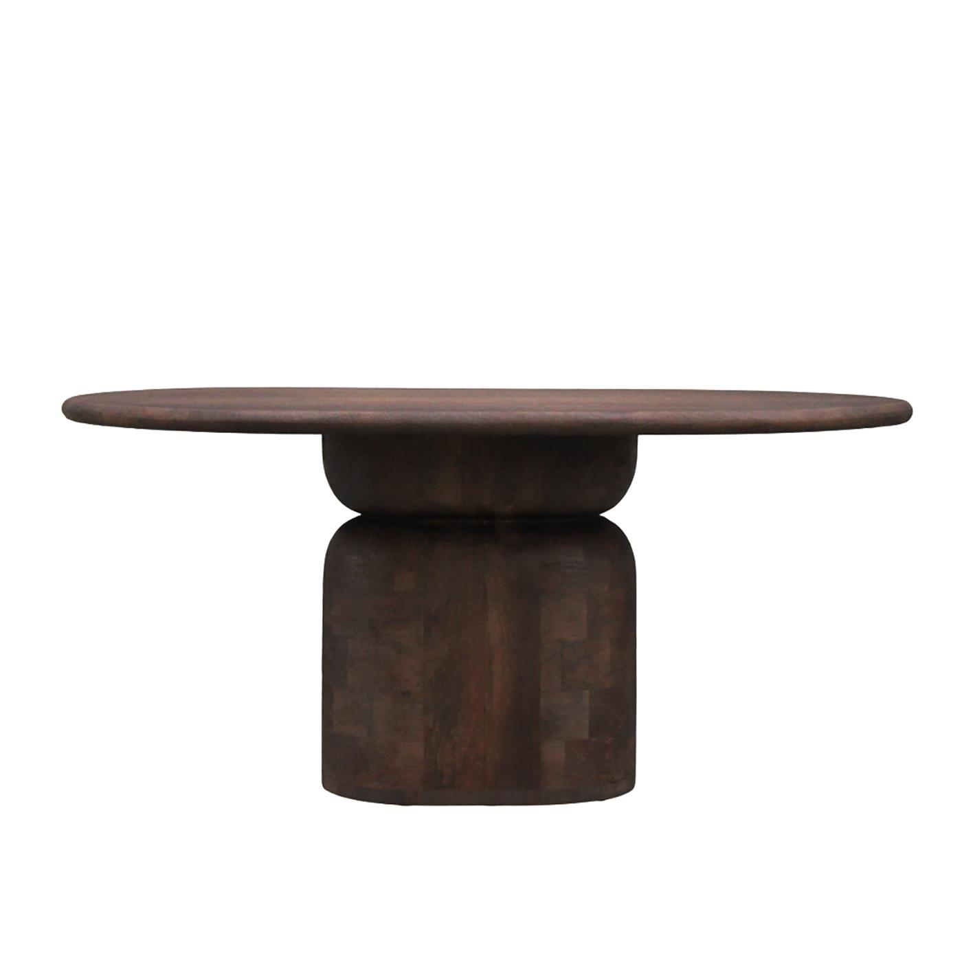 Eettafel Lissabon ovaal kolompoot 160cm