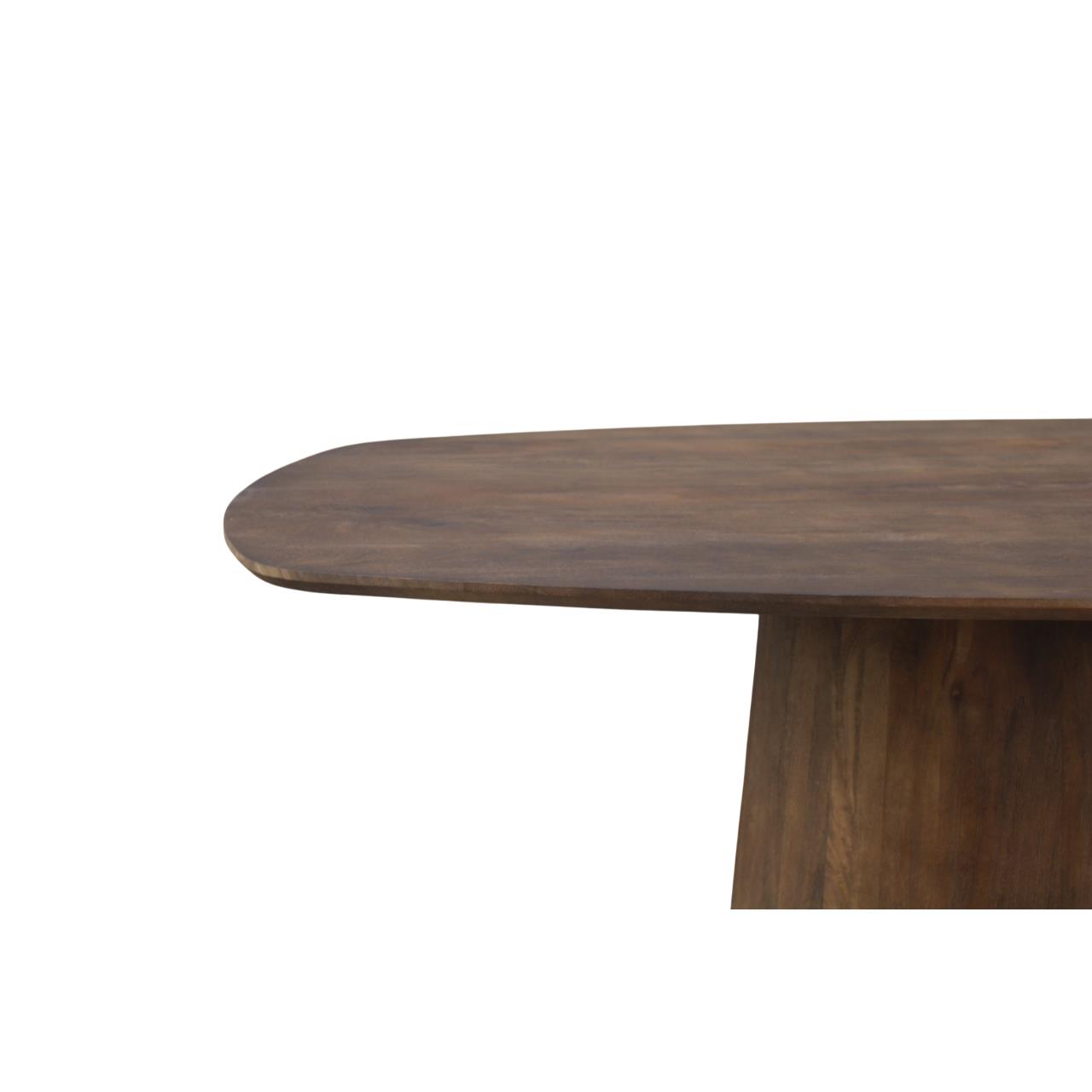 Eetkamertafel Stockholm deens ovaal 240cm