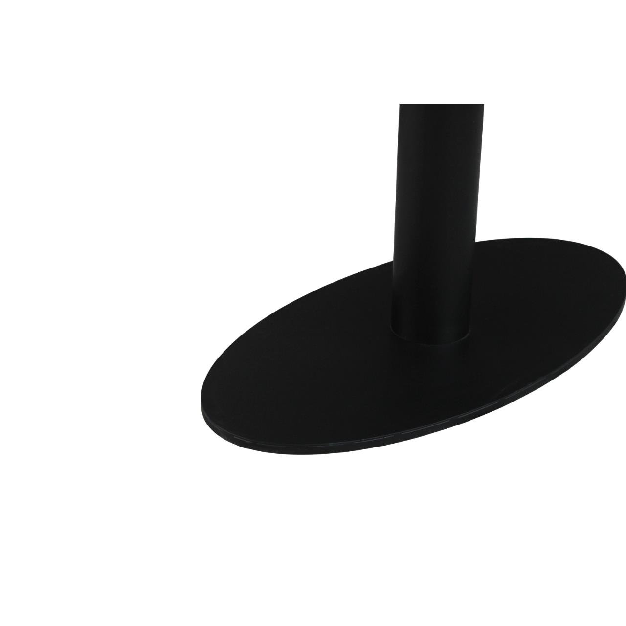 Eettafel Berlijn deens ovaal zwart 240cm