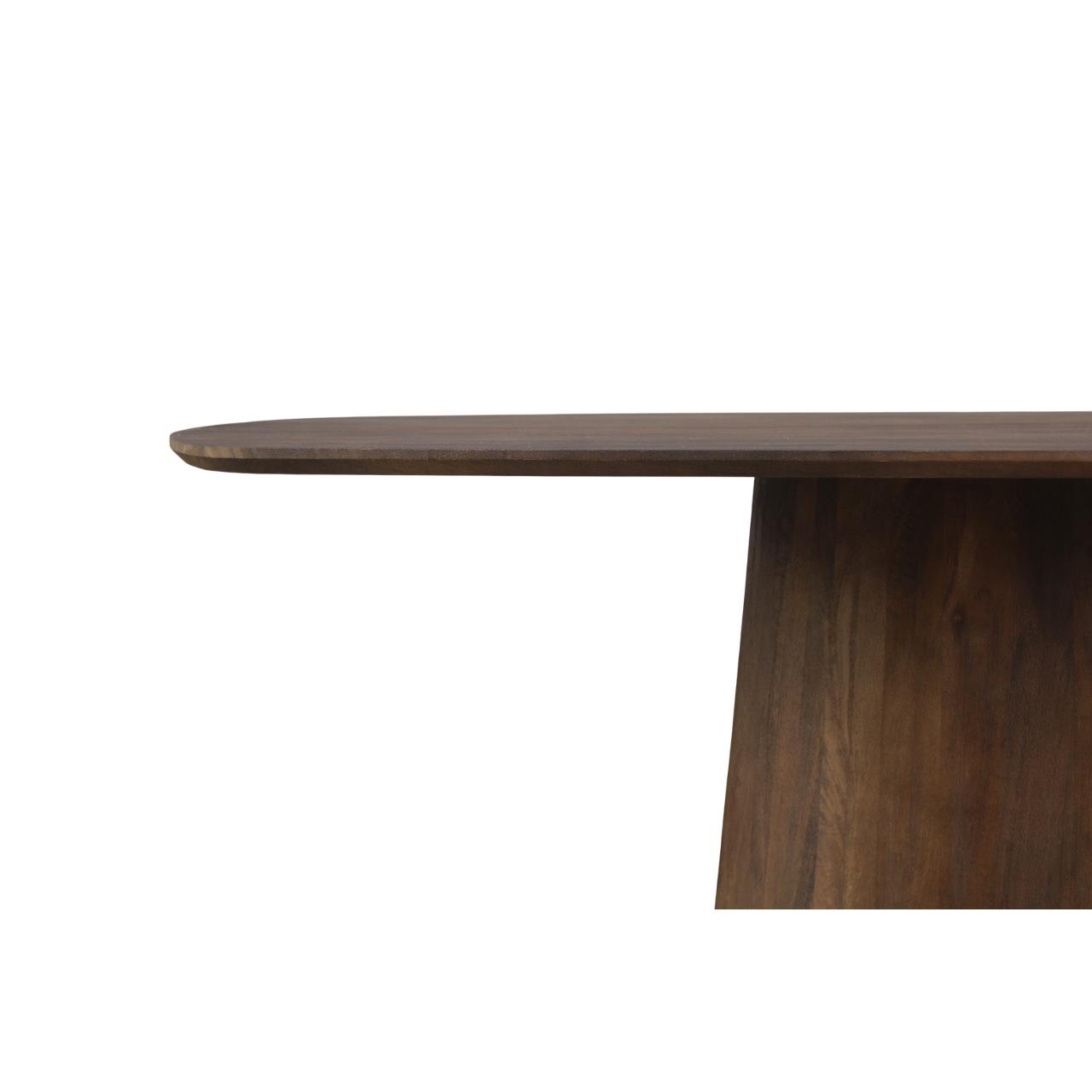 Eetkamertafel Stockholm deens ovaal 200cm