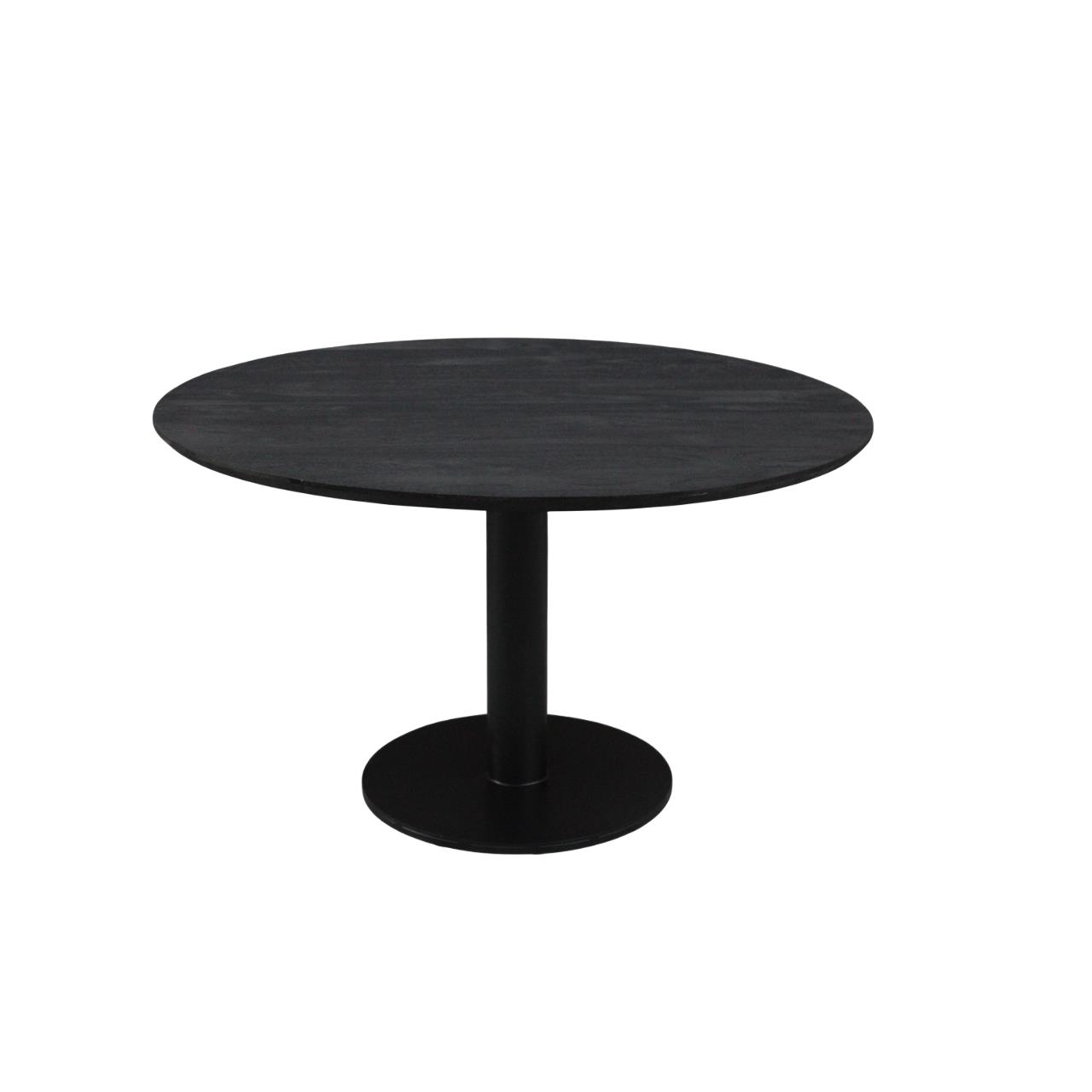Eettafel Berlijn rond 150cm zwart