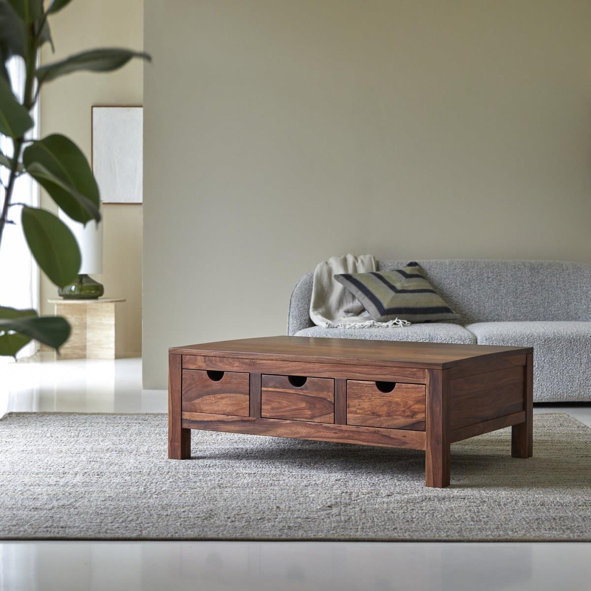 Tikamoon - Oliver - Massief palissander salontafel
