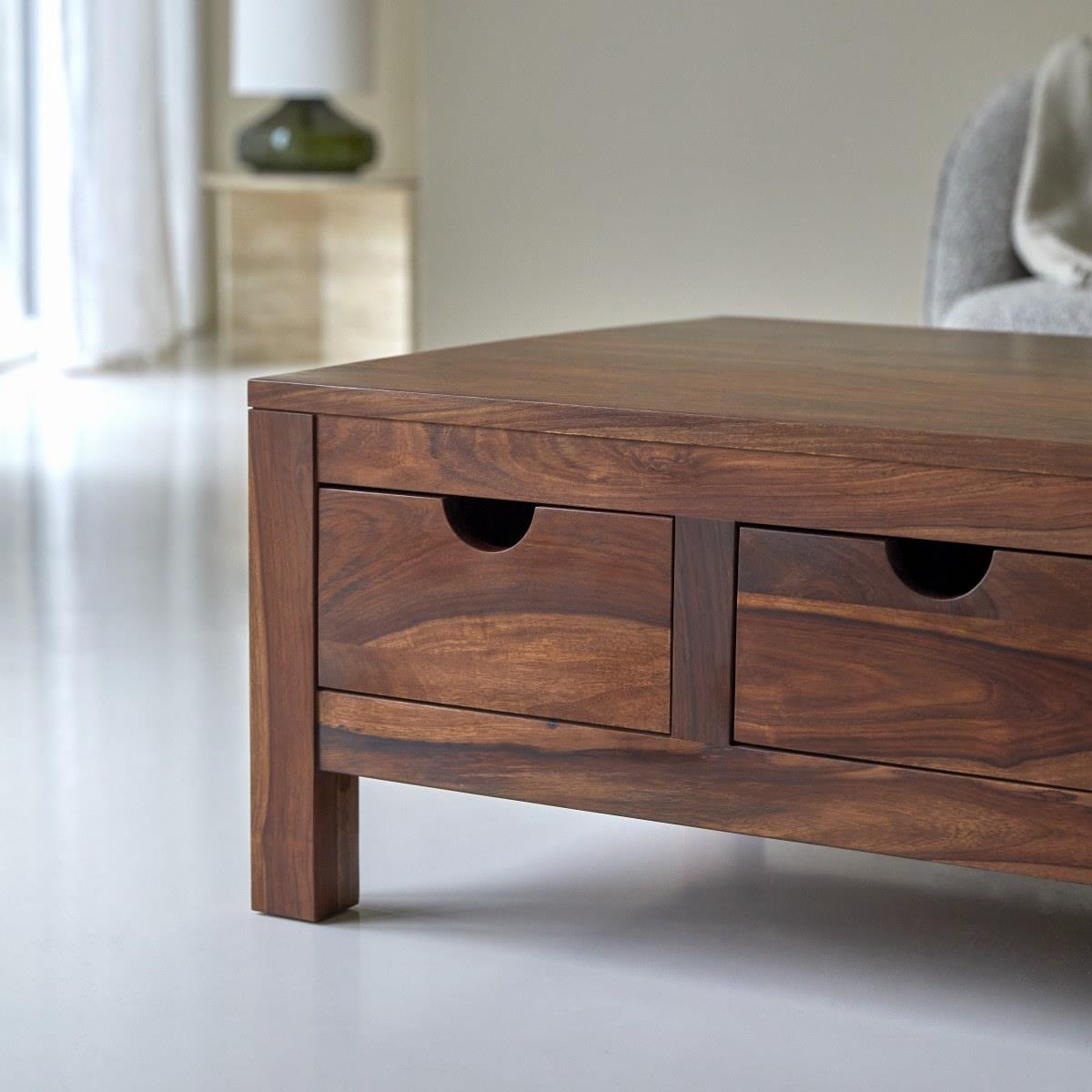 Tikamoon - Oliver - Massief palissander salontafel