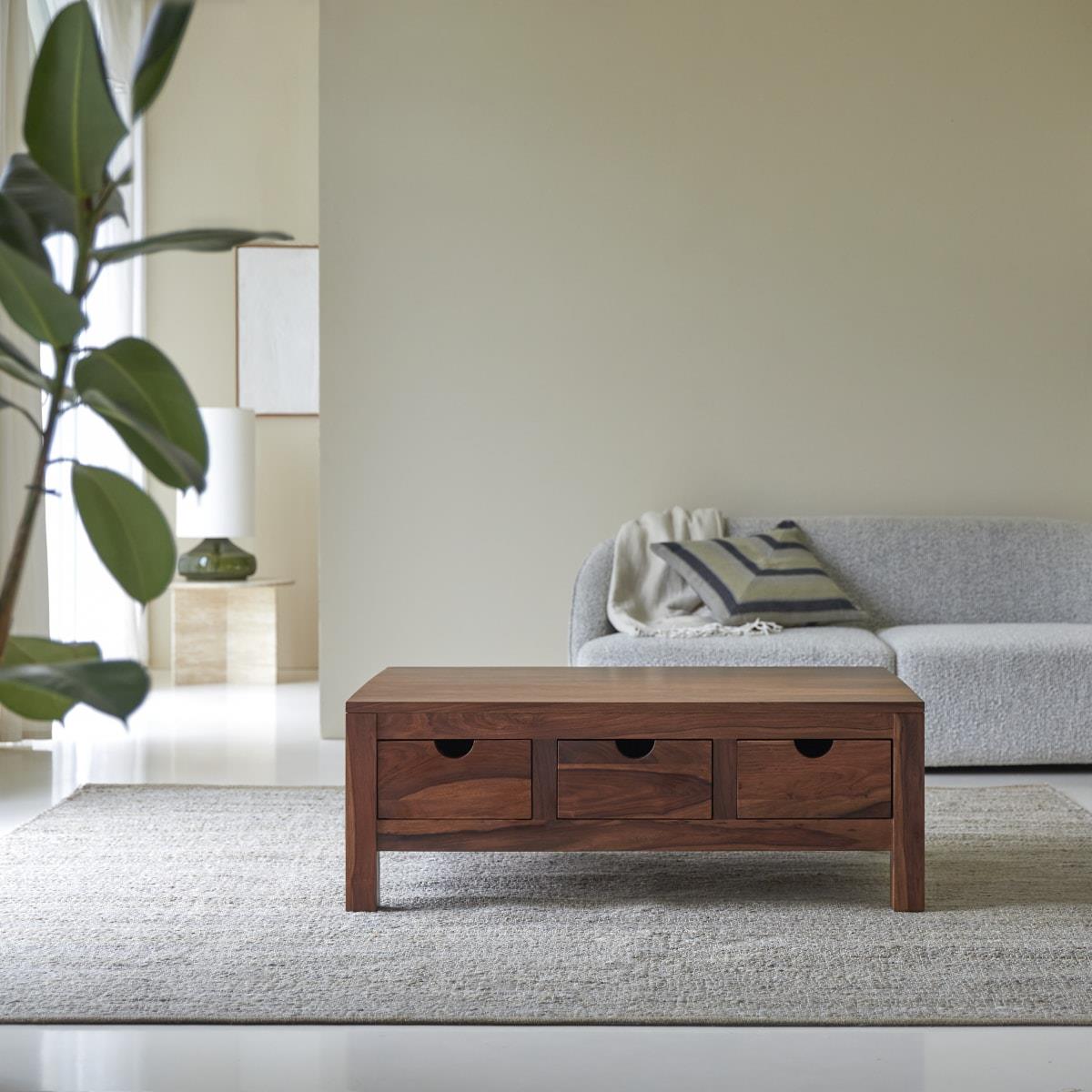Tikamoon - Oliver - Massief palissander salontafel
