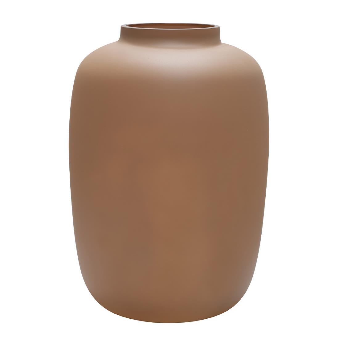 Vase The World - Artic S matte sand Ø21 x H29 cm