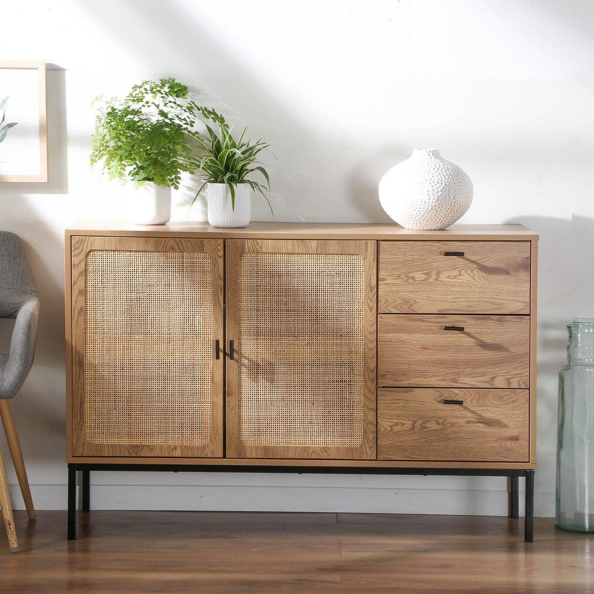 Calicosy - Dressoir Jaya - 2 deurs - 120 cm