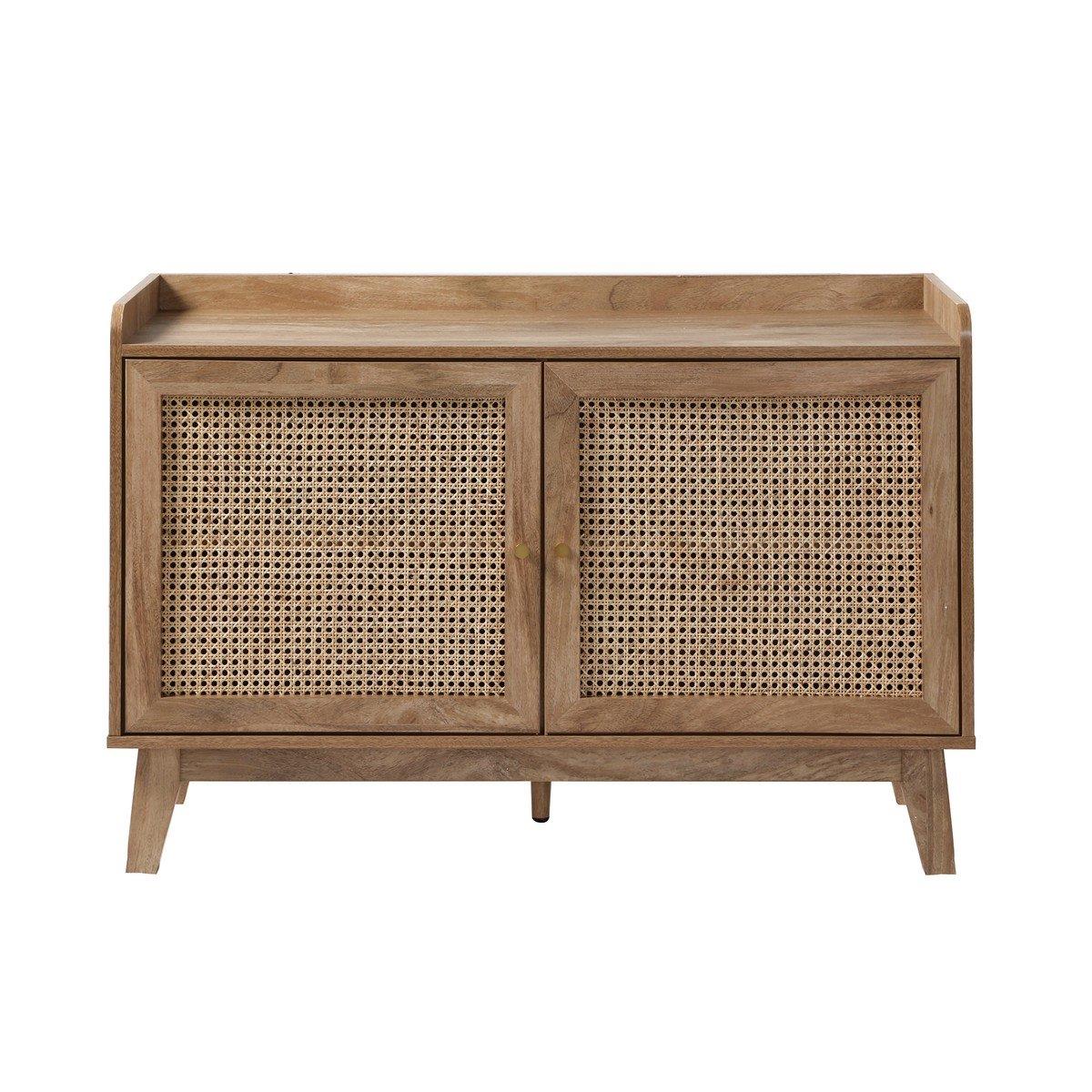 Calicosy - Dressoir met rotanfronten Palmo - 110 cm