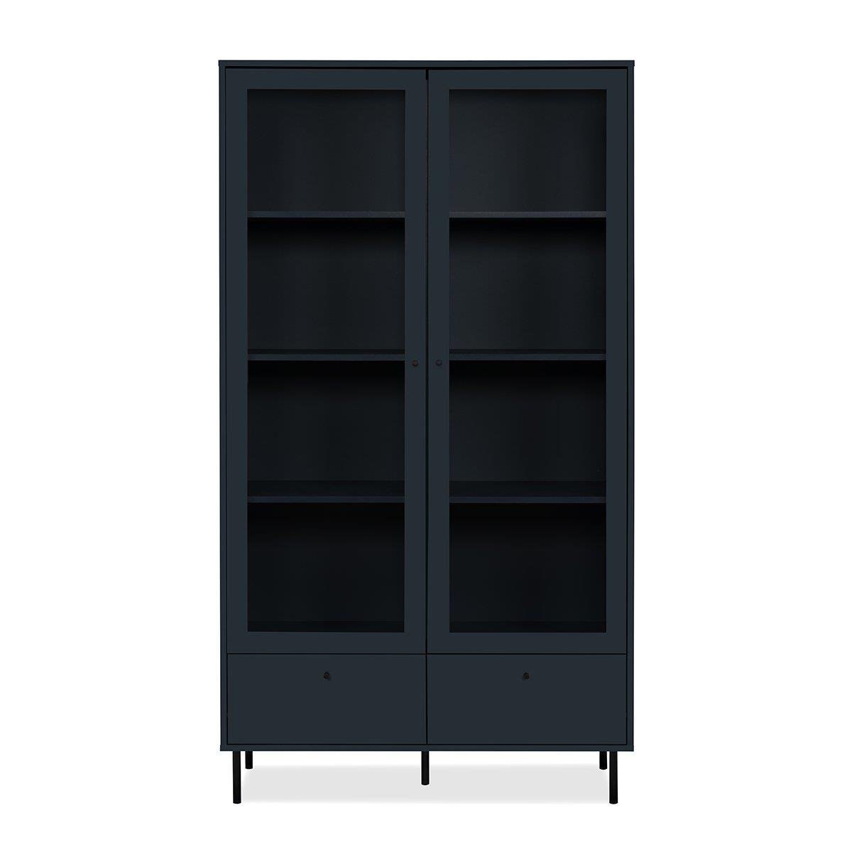 Calicosy - Vitrinekast Bogota - 100 cm - Marineblauw
