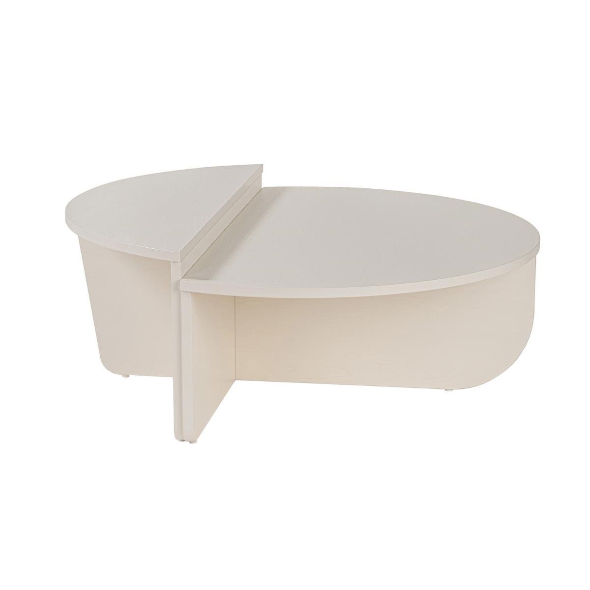 Calicosy - Salontafel ORION - 90 cm - Wit