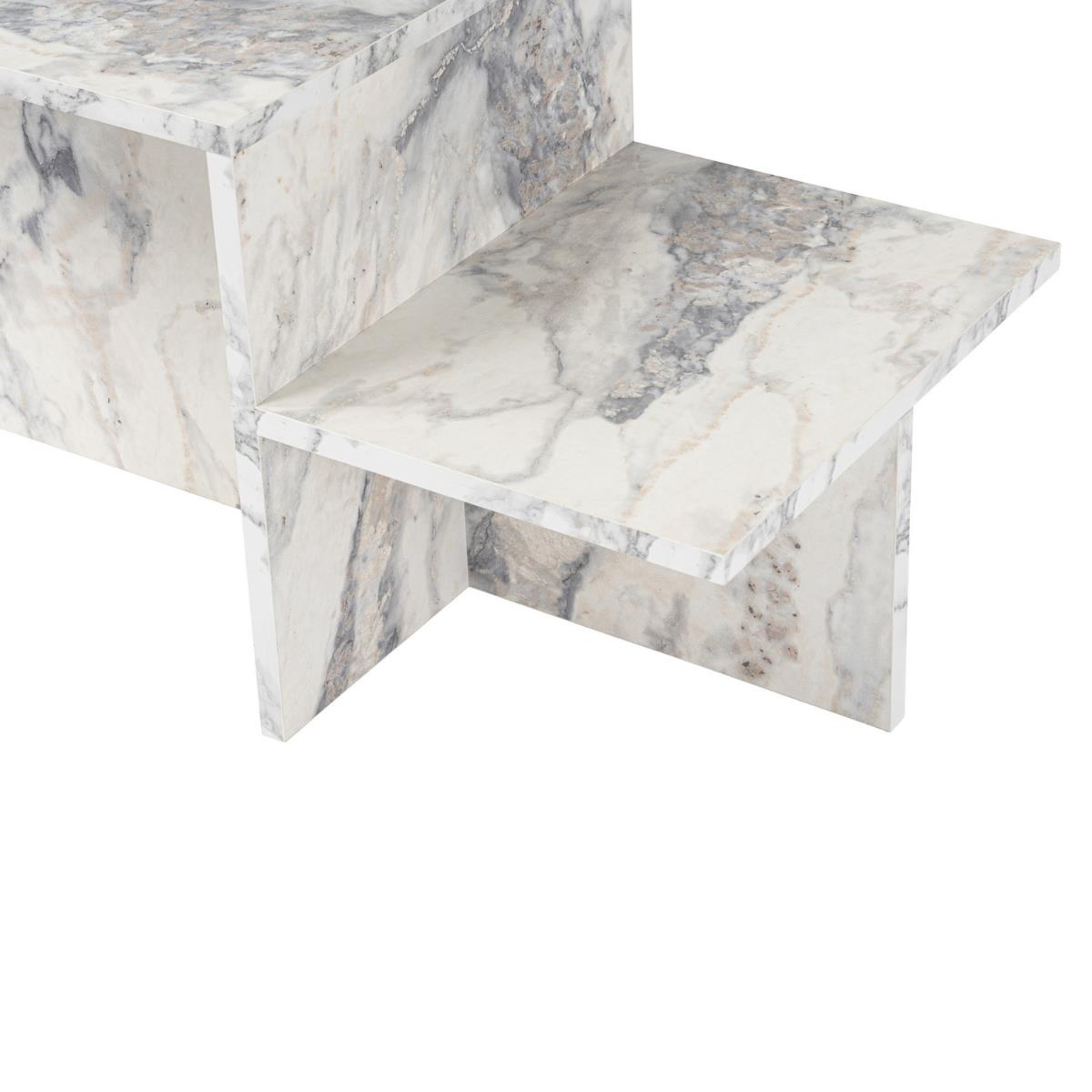 Calicosy - Salontafel Harmony - 90 cm - Marmereffect