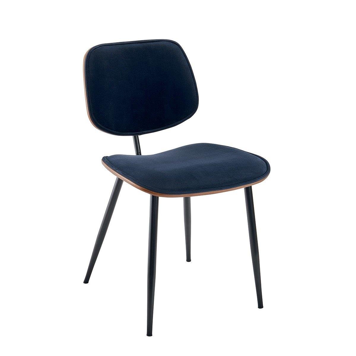 Signature - Eetkamerstoelen Olympia - Blauw - Set van 6