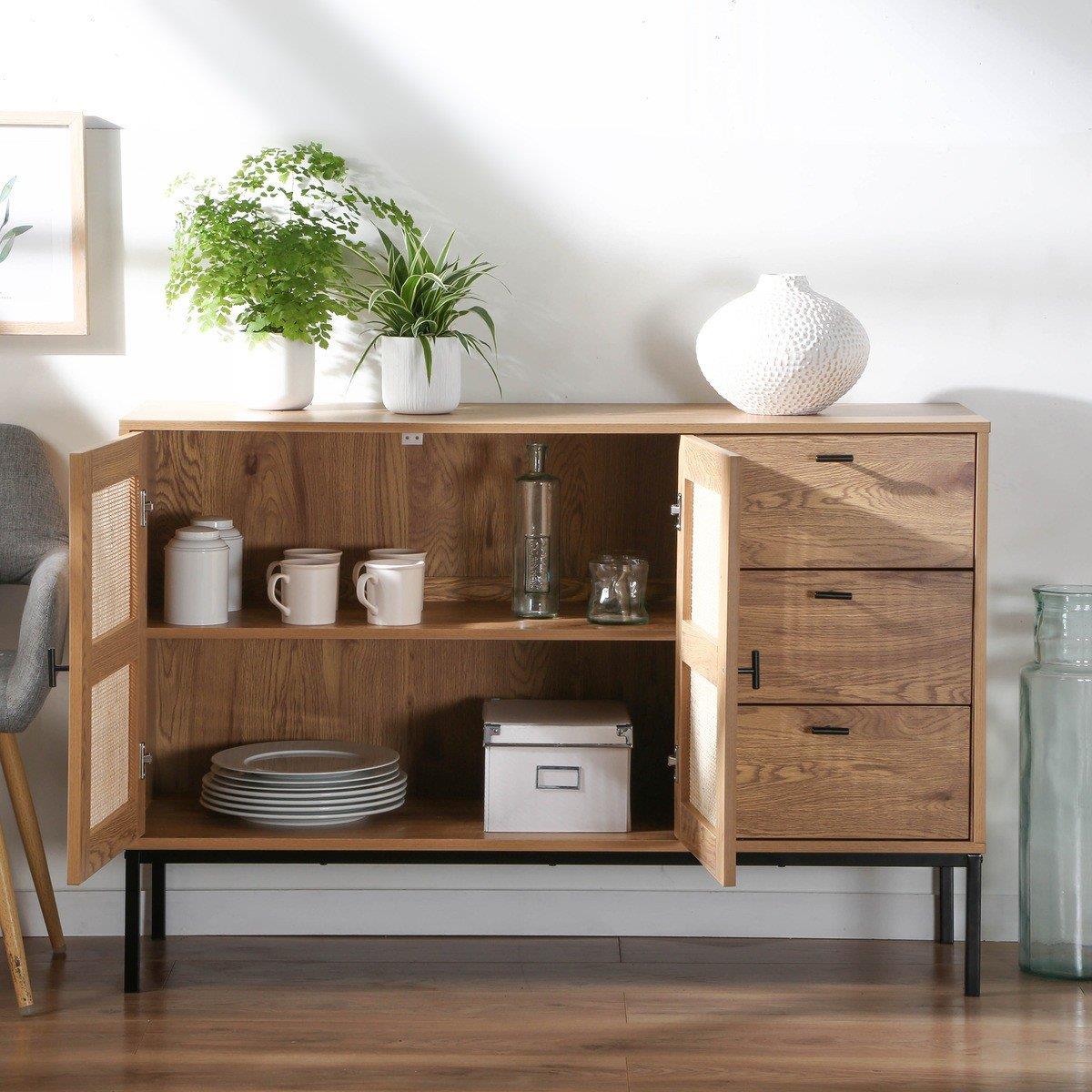 Calicosy - Dressoir Jaya - 2 deurs - 120 cm