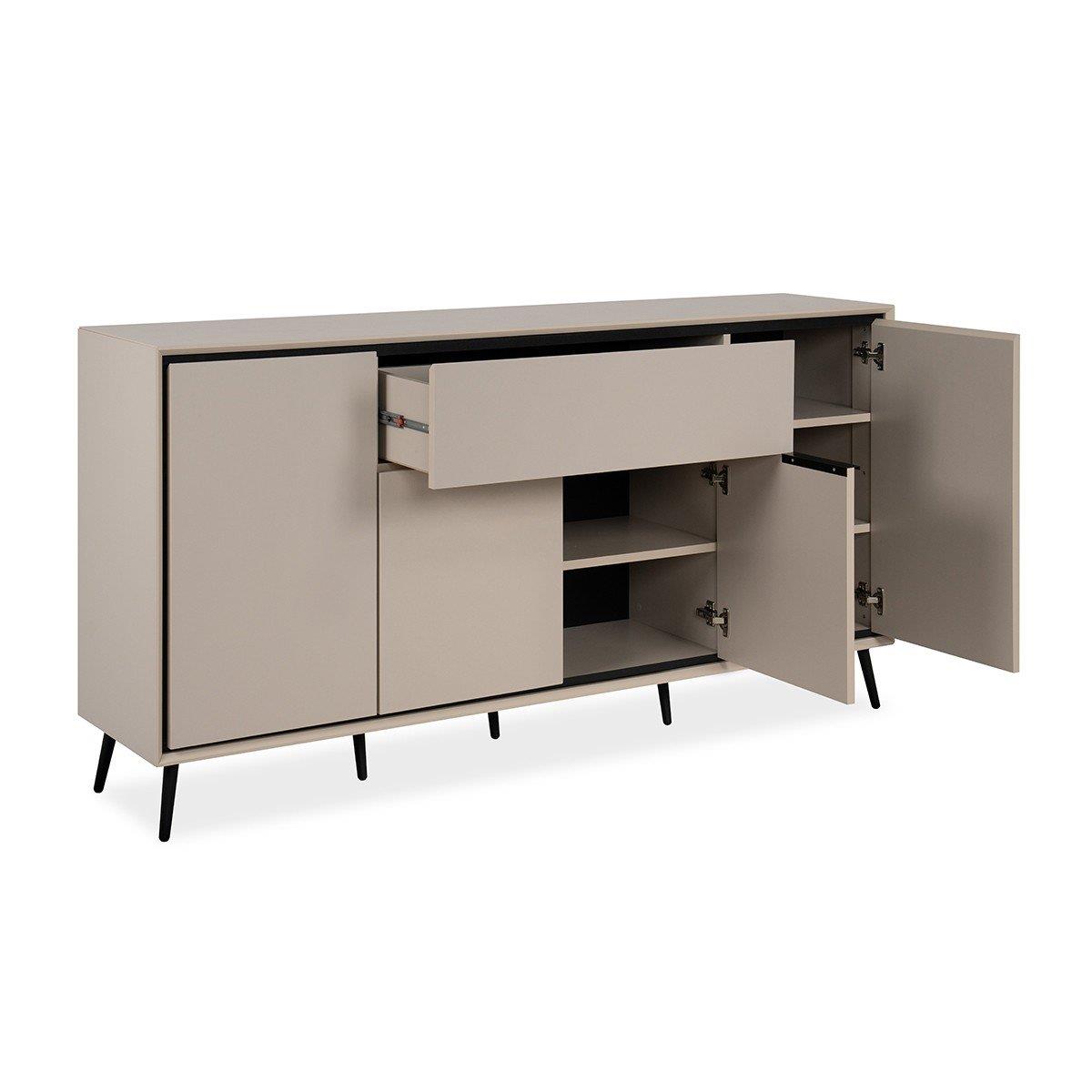 Calicosy - Dressoir Arona - 175 cm - Zwart