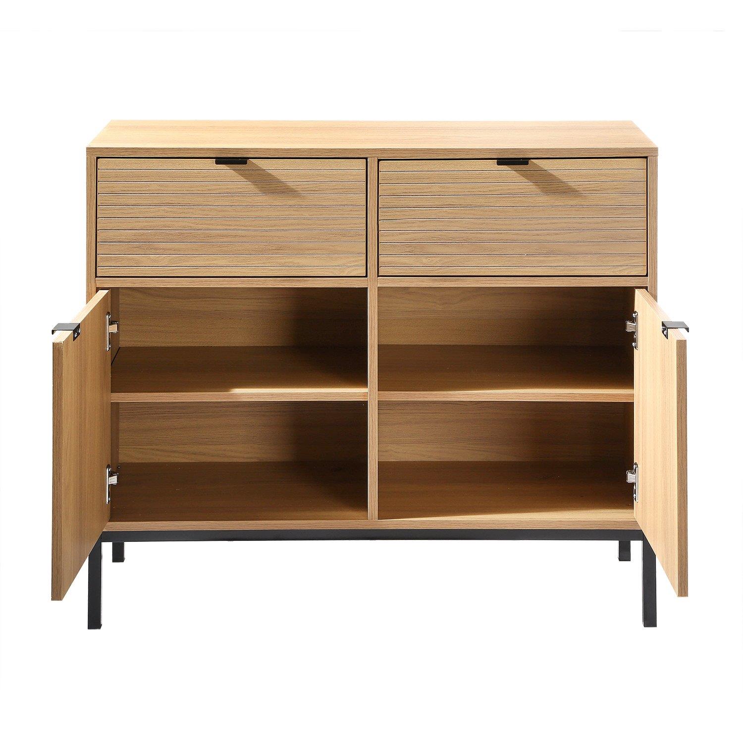 Calicosy - Opberkast Tara - 90 cm - houten effect