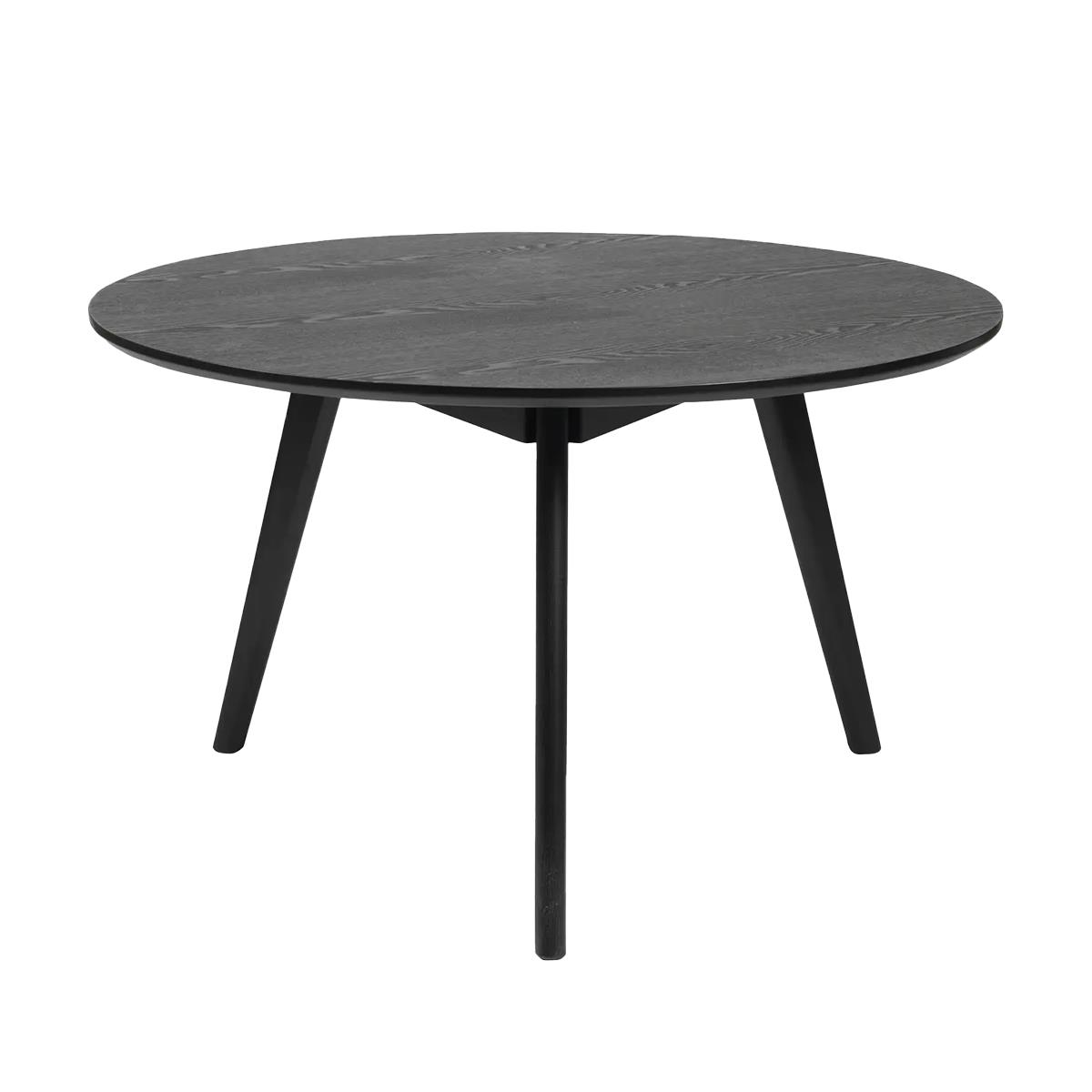 Rowico Home Yumi Ronde Houten Salontafel Ø 90 cm - Zwart