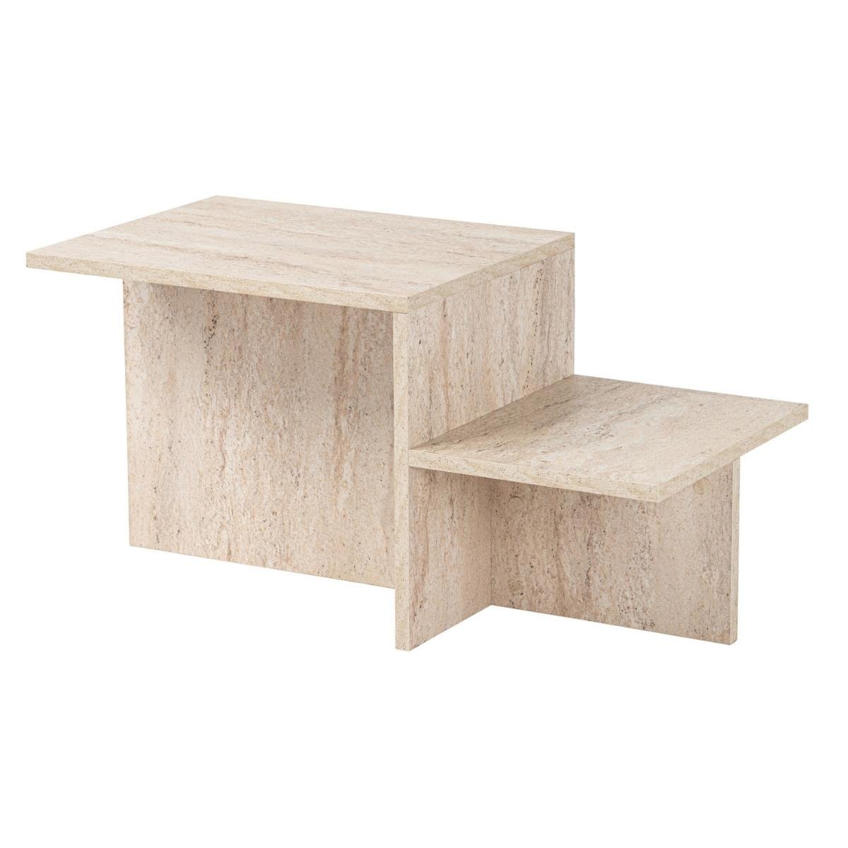 Calicosy - Salontafel Harmony - 90 cm - Travertijneffect