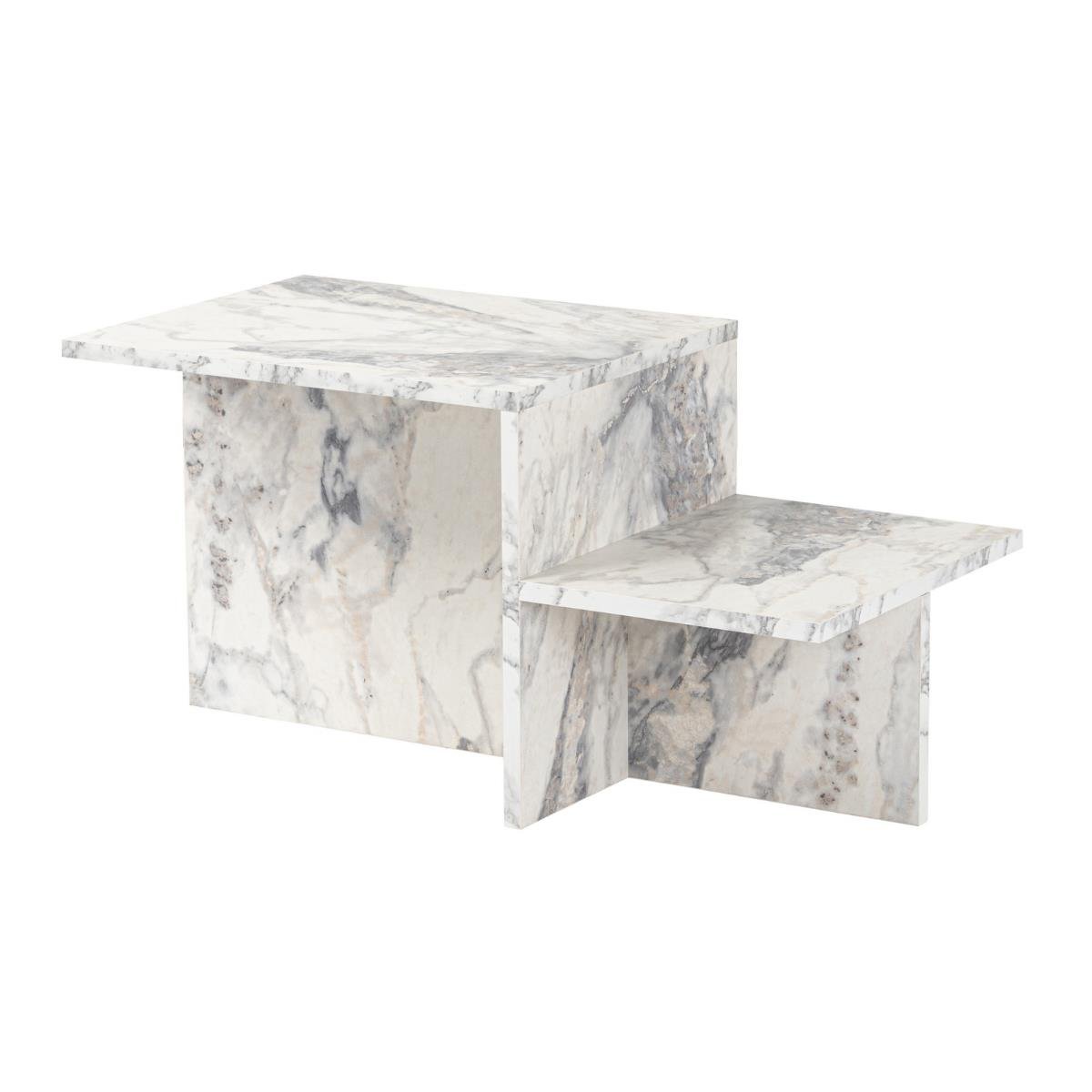 Calicosy - Salontafel Harmony - 90 cm - Marmereffect