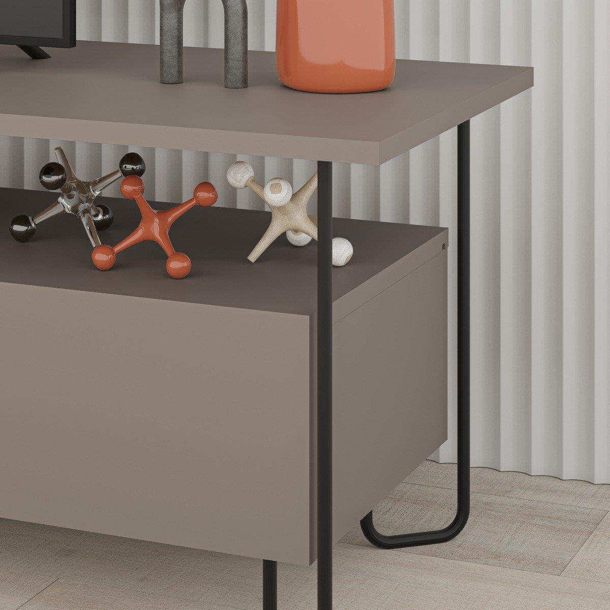 Calicosy - TV-Meubel DILLY- 150 cm - Grijs