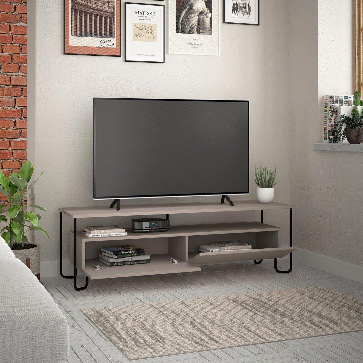 Calicosy - TV-Meubel DILLY- 150 cm - Grijs