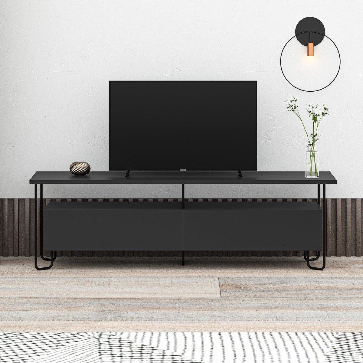 Calicosy - TV-Meubel DILLY- 150 cm - Zwart