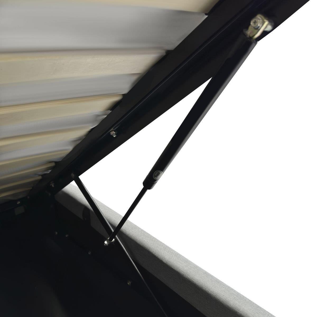 Calicosy - Bed met opbergruimte Livy - 205 cm - Grijs