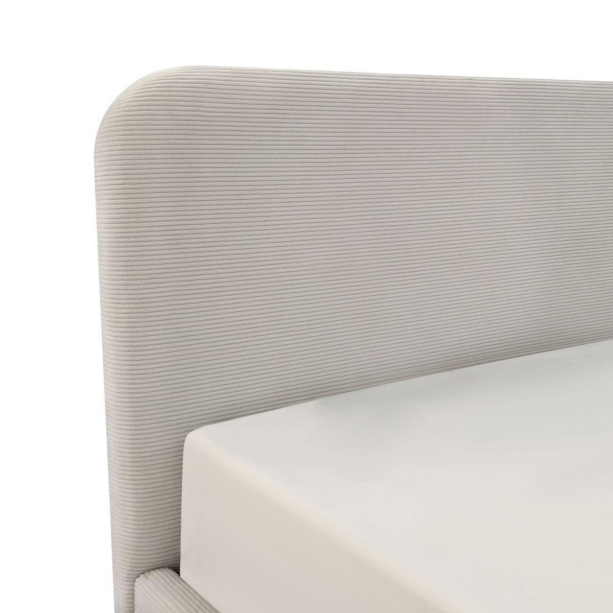 Calicosy - Bed met opbergruimte Livy - 205 cm - Beige