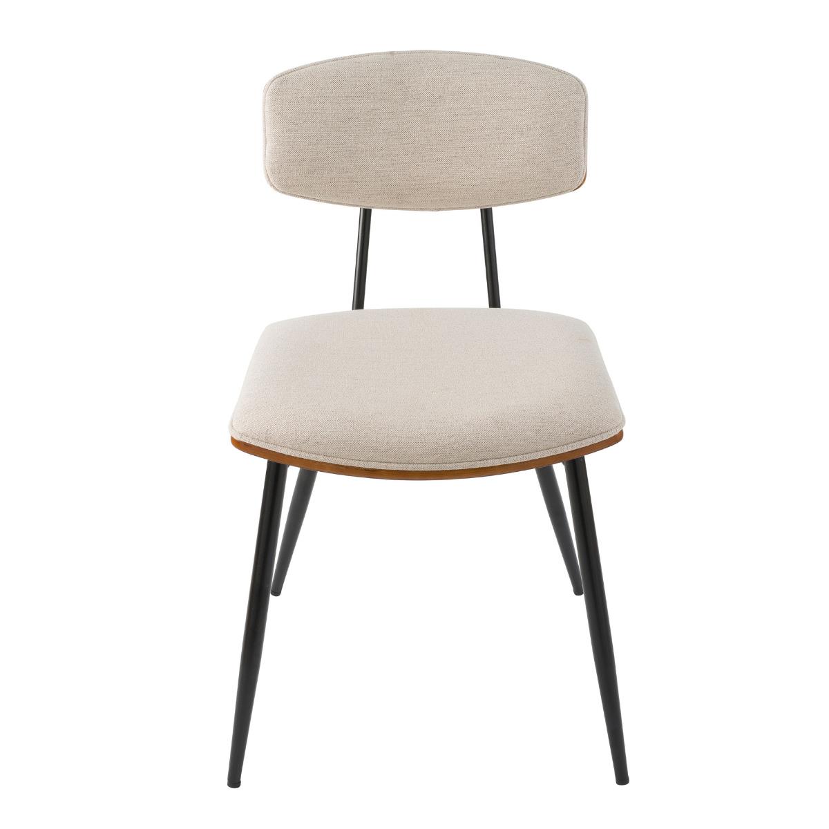 Signature - Eetkamerstoelen Babette - Beige - Set van 2
