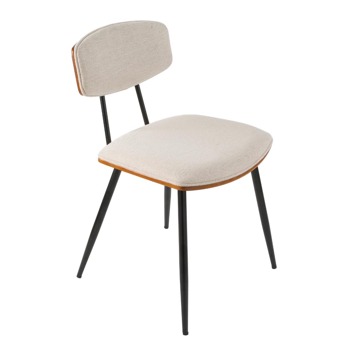 Signature - Eetkamerstoelen Babette - Beige - Set van 2