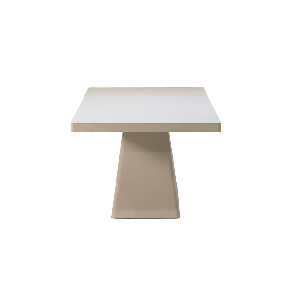 Giga Meubel - Tuintafel Rechthoek 240cm - Beige Eco Composiet - Avia