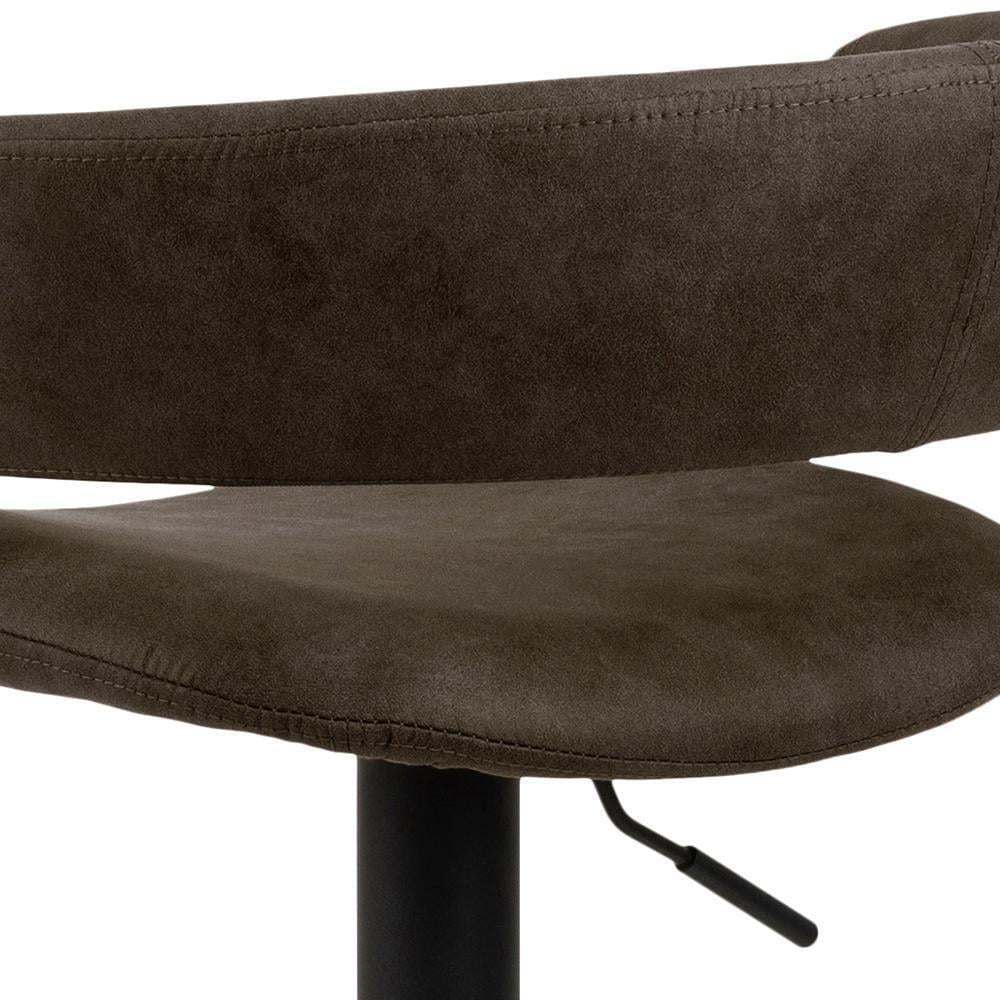 Giga Living - Barkruk Kaat Antraciet - Set van 2