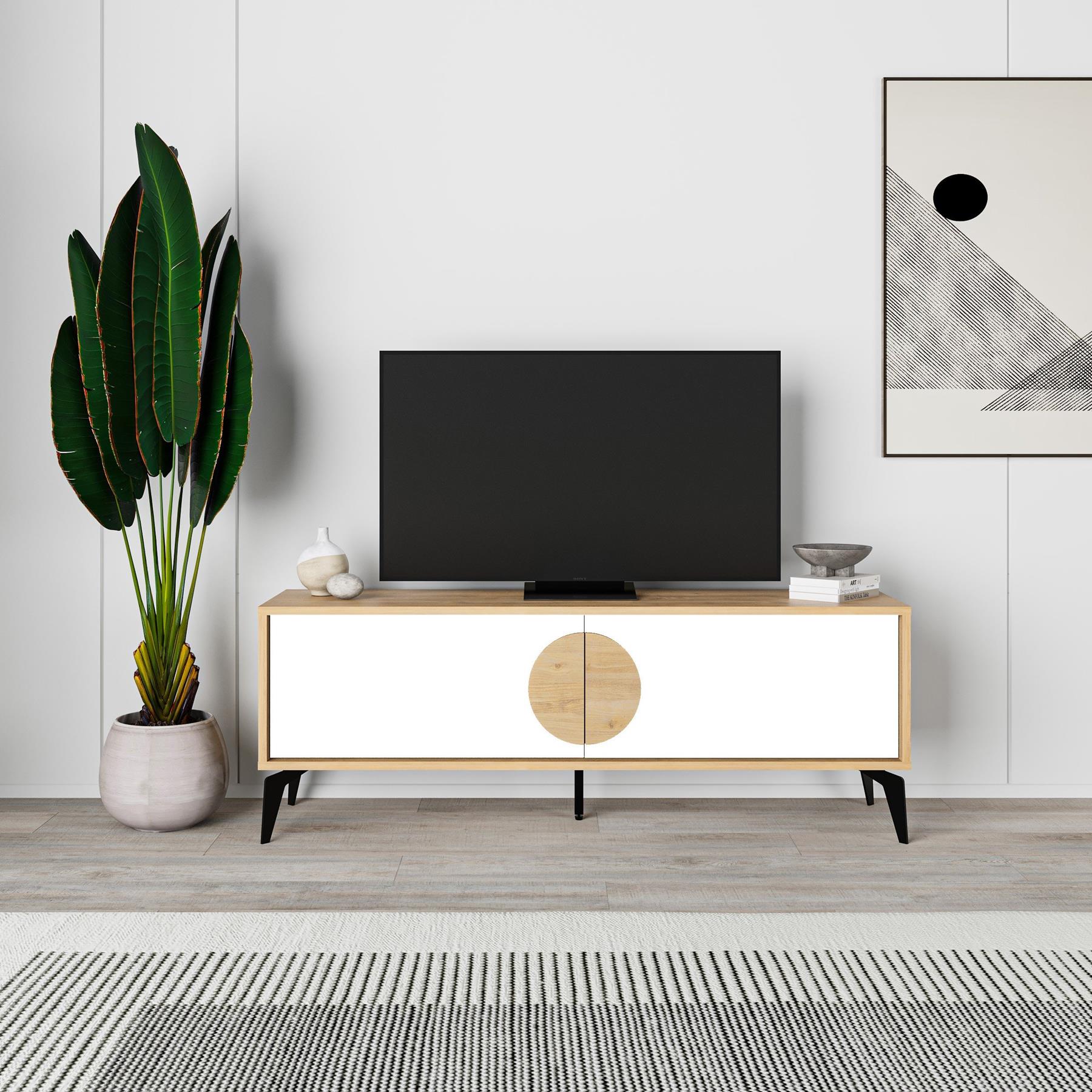Calicosy - TV-Meubel Vae - 140 cm - Eikeneffect