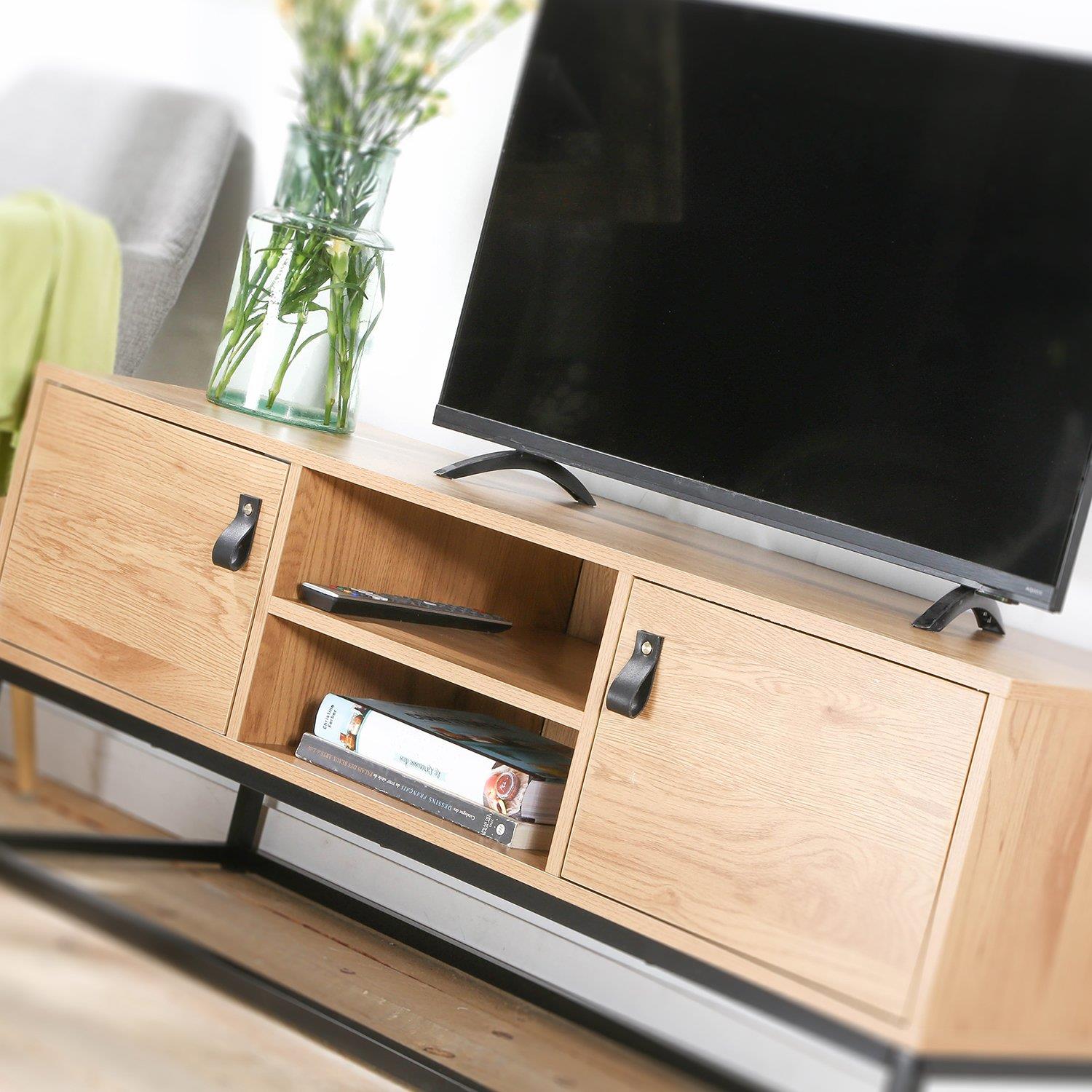 Calicosy - TV-Meubel Jill - Eiken effect
