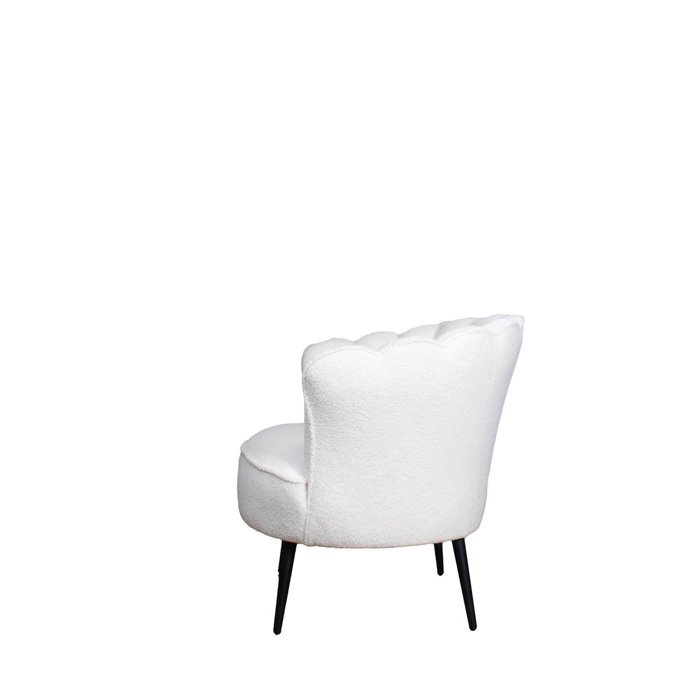 Giga Meubel - Fauteuil Wit - Teddy - Fauteuil Jada