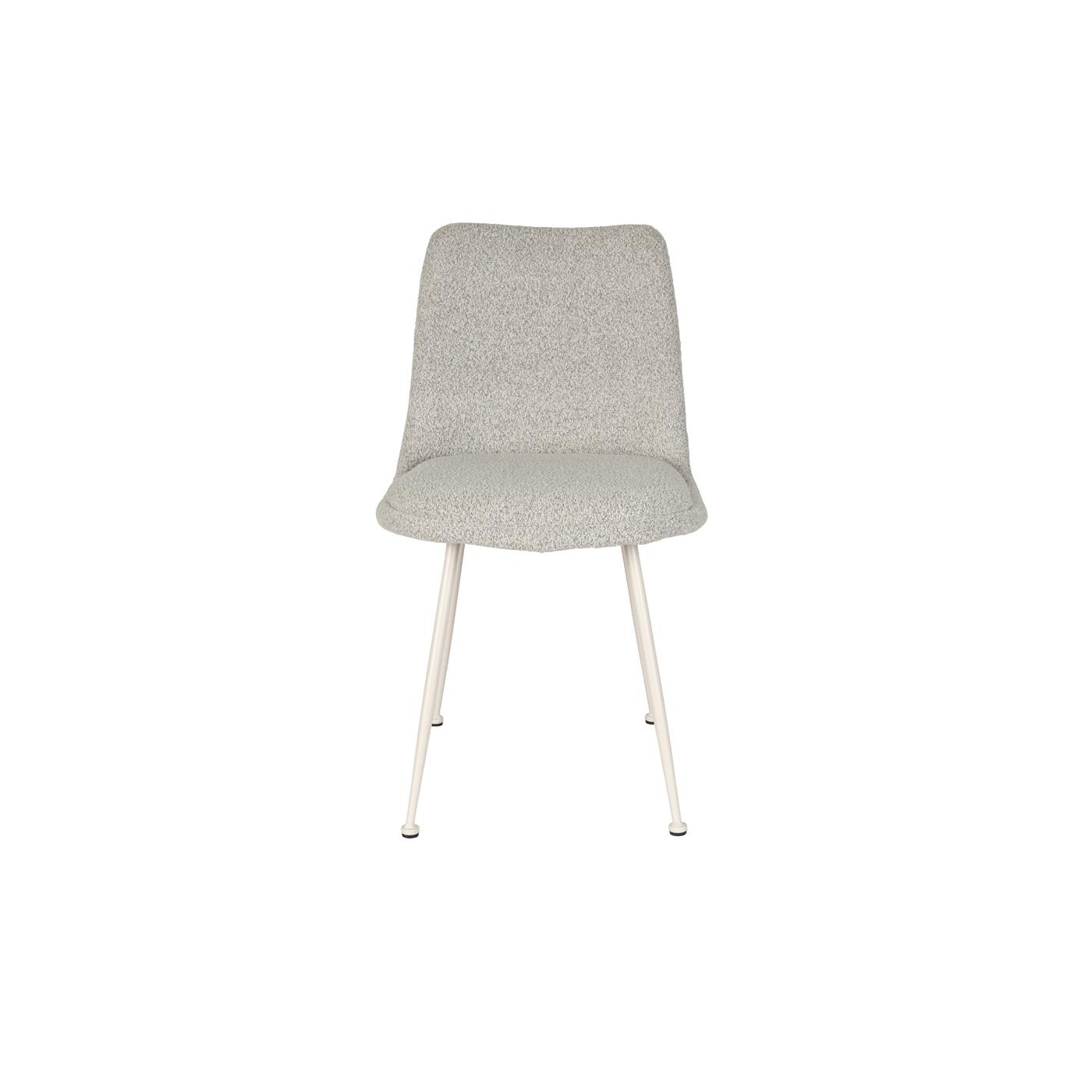 Giga Meubel - Eetkamerstoel Stof|Textiel - Off White - Set van 2