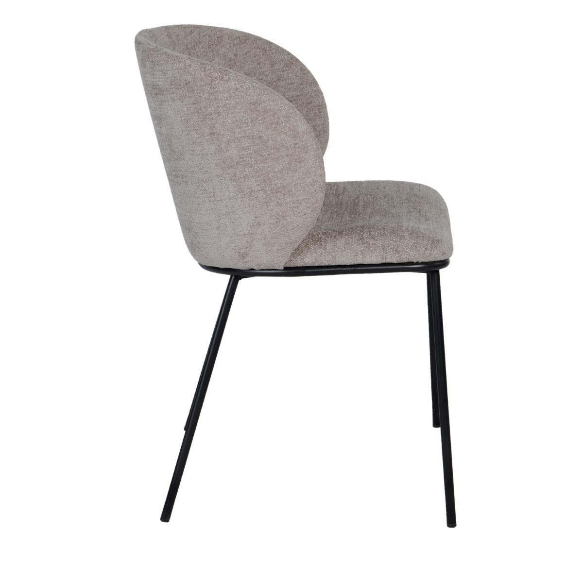 Giga Meubel - Eetkamerstoel Dalia Beige