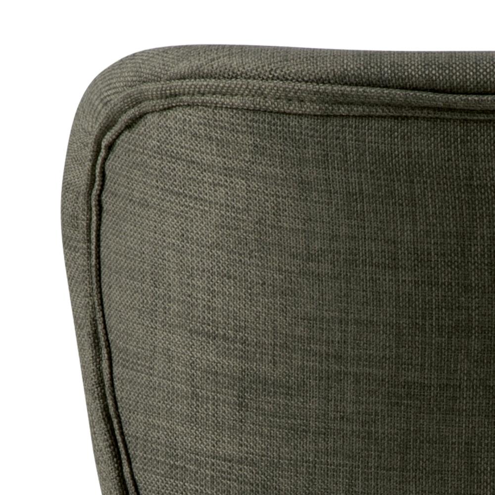 Giga Living - Eetkamerstoel Stof Khaki - Zaria - Set van 2