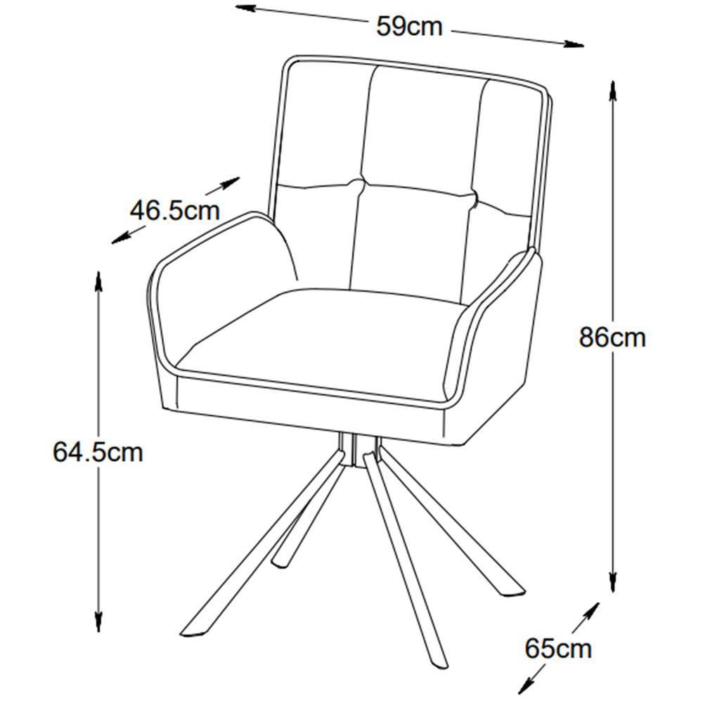 NADUVI Collection Fauteuil Monillo